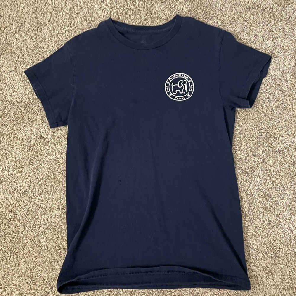 Navy Blue Graphic T-Shirt